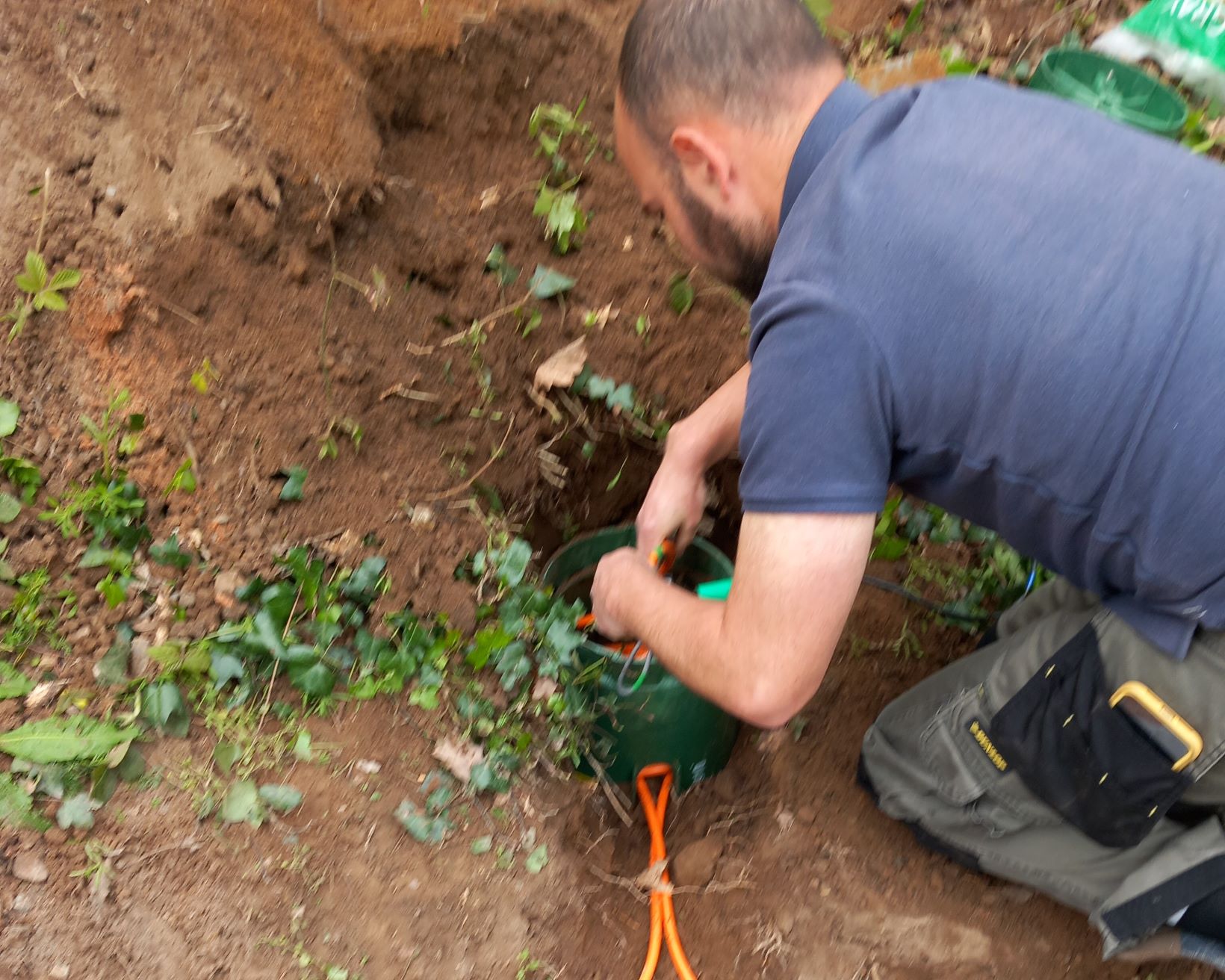 Installing a pressure pad counter